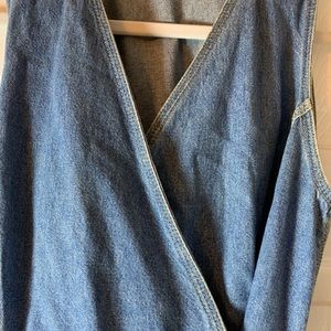 Vintage denim dress